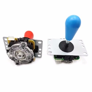 Accessoire de jeu d'arcade : Joystick de style Sanwa avec boule ovale 5 broches, Joystick de combat Sanwa JAMMA pour machine <span class=keywords><strong>à</strong></span> monnayeur - Product Image 5