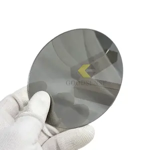 Goodsense acrílico 2 way espelho folha fabricante personalizado círculo plexiglass transparente meio espelho peep para material rotativo