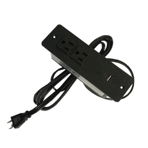 ETL được liệt kê 15A 125V AC <span class=keywords><strong>USB</strong></span> Power Strip 5m mở rộng ổ cắm cho đồ nội thất với chúng tôi và CN phích cắm tương thích với Wifi mạng - Product Image 3