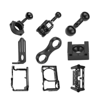 Pièces usinées en aluminium sur mesure à 4 axes, usinage CNC, pièces en acier inoxydable et en aluminium pour composants de caméra CNC