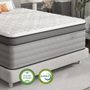 Colchón Ortopédico Personalizado <span class=keywords><strong>de</strong></span> Fábrica, Tamaño Queen/King, 12/14 Pulgadas, con Muelles Ensacados Independientes, Comprimido y Enrollable - Product Image 2