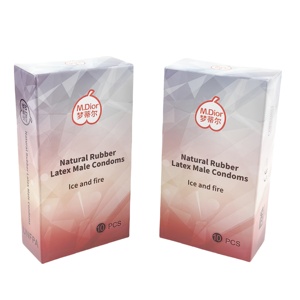 Chine Préservatifs masculins en latex de qualité supérieure fabriqués sur mesure saveur menthe avec sensation naturelle et humidité supplémentaire Sentez la différence! - Product Image 3