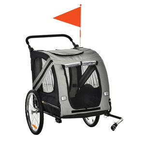 Venta caliente Carrier Pet Dog Trailers Utilidad Bicicleta Motocicleta Remolque Jogging Cochecito <span class=keywords><strong>con</strong></span> <span class=keywords><strong>ruedas</strong></span> de 360 grados - Product Image 6