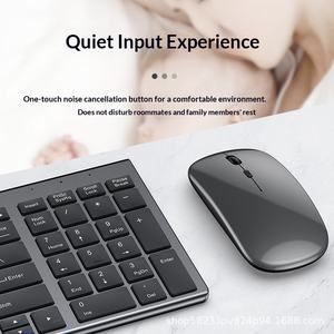 Ensemble <span class=keywords><strong>clavier</strong></span> et souris sans fil 2,4 GHz tri-mode ultra-plat avec <span class=keywords><strong>pavé</strong></span> <span class=keywords><strong>numérique</strong></span> <span class=keywords><strong>intégré</strong></span> - Product Image 5