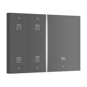 Thông Minh Tường chuyển đổi ánh sáng RS485 12V-24V DC cho home & khách sạn 1-7 Push Buttons ý tiêu chuẩn chuyển đổi thông minh 1-7 Push Buttons - Product Image 4