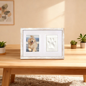 <span class=keywords><strong>Pet</strong></span> anıt çerçeve özel köpek kedi fotoğraf hatıra için ölü <span class=keywords><strong>Pet</strong></span> pençe baskı kiti ile - Product Image 3