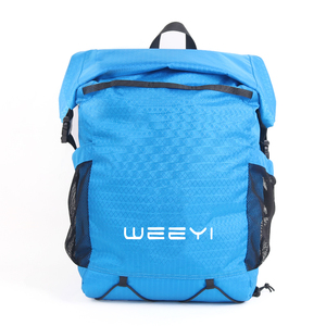 CHANGRONG Custom <strong>Recycled</strong> Nylon Laptop <strong>Backpack</strong> - Waterproof Unisex for Travel/Commute - Product Image 1