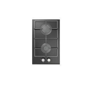 Vente d'usine - Plaque de cuisson à gaz de haute qualité <span class=keywords><strong>pour</strong></span> cuisine, 2 brûleurs, cuisinière encastrable avec panneau en verre coloré, brûleur réversible, gaz naturel/gaz propane - Product Image 5