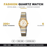 SKMEI 2342 Nouvelle montre à quartz de luxe pour femme, style vintage simple, montre en nacre, marque de montres pour femme, étanche