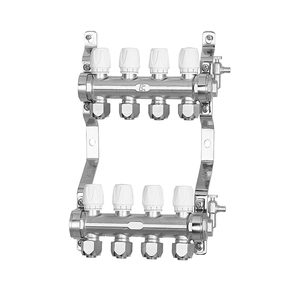 Hvac Produttore Cinese di Pressione 1.6Mpa di Alta Qualità in Ottone Sistemi di <span class=keywords><strong>Riscaldamento</strong></span> <span class=keywords><strong>a</strong></span> <span class=keywords><strong>Pavimento</strong></span> di Rame Nichel Placcatura Valvola Del Collettore - Product Image 1