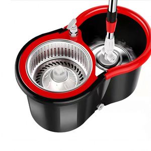 <span class=keywords><strong>Fregona</strong></span> de microfibra giratoria para limpieza de suelo, <span class=keywords><strong>fregona</strong></span> mágica giratoria 360 giratoria con <span class=keywords><strong>cubo</strong></span> de plástico - Product Image 2