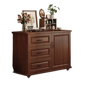 Commode de style américain à cinq tiroirs, meuble de rangement pour chambre à coucher et salon - Product Image 5