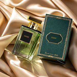 Üretici 30ml 50ml 100ml Lüks Düz Kare Cam Şeffaf Parfüm Şişesi Boş Parfüm Şişeleri Kapaklı ve Kutu Ambalajlı - Product Image 2