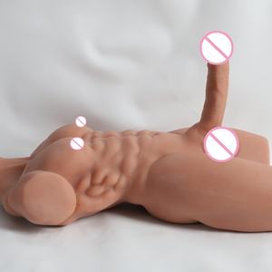 Muñeca sexual de medio cuerpo de la vida Real de alta calidad, Juguetes sexuales de masturbación para mujeres realistas, Torso de muñeca masculina humana con consolador y trasero - Product Image 5