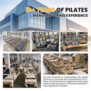 Reformer Pilates d'Intérieur pour Entraînement, Fitness et Gymnastique, Demi-<span class=keywords><strong>Trapeze</strong></span>, Reformer Pilates de Haute Qualité pour Studio et Usage Domestique, Reformer Pilates en Bois - Product Image 5