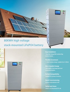 แบตเตอรี่ลิเธียมแรงดันสูง 1000ah แบบ OEM 20kw 40kw สำหรับใช้ในบ้าน - Product Image 5