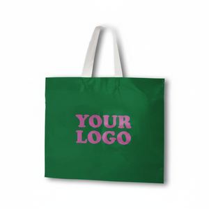 Bolsa de Plástico Personalizada para Llevar Comida con Logotipo Impreso, Impresión por Grabado, para Restaurantes y Entrega de Alimentos - Product Image 1