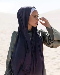 ストレッチコットンジャージースカーフストレッチプレーンラップ<span class=keywords><strong>Hijab</strong></span> - Product Image 2
