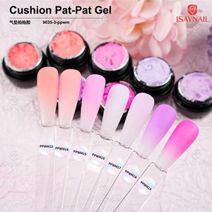 เจลยูวีคุณภาพสูงสำหรับทำเล็บ ขายส่ง ติดทนนาน เจลทำเล็บ DIY สีสันสดใส เจลแบบคุชชั่น ปาต์ ปาต์ เจล - Product Image 1