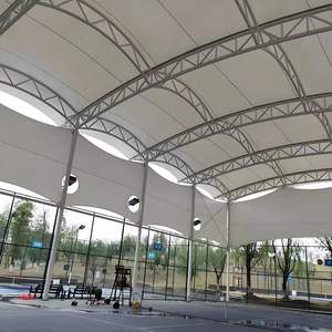 Structure de toiture pare-soleil pour terrain de padel/football/tennis fabriquée en Chine - Product Image 6