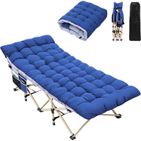 Lit pliable en métal pour une personne Portable pour bureau Camping en plein air hôtel école chambre Design moderne lit de couchage pliable