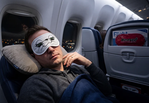 Exclusive Quality Shading Light Polyester Fabric Soft Plush <b>Eyes</b> <b>Masking</b> For Sleep - Product Image 3