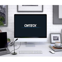 Microphone de studio professionnel CMTECK G009 USB à col de cygne, filaire, à condensateur, avec suppression de bruit IA, cardioïde, pour discours, garantie 1 an