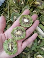 Hoogwaardige gedroogde kiwi-schijfjes zonder toevoegingen, los in bulk, Chinese gedroogde fruitschijfjes voor thee