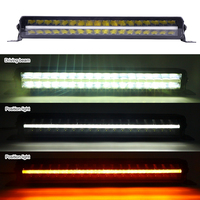 Proyector láser Atv Utv Drl, barra de luz Led delgada para techo, barra de luces para coche y camión Wrangler