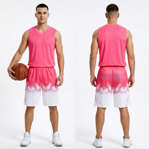 Nuevos uniformes de baloncesto reversibles personalizados Sublimación Ropa deportiva Baloncesto Desgaste Uniforme Kit - Product Image 1