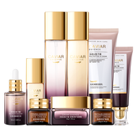 OKADY Peptide Caviar Ensemble de soins de la peau éclaircissant et réparant Produits de soins de la peau personnalisés à vendre