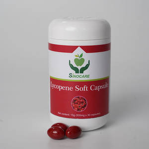 Suplemento de cápsulas de gel blando complejo de vitamina <span class=keywords><strong>E</strong></span> de licopeno - Product Image 1