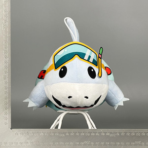 Peluche Carino di Jeff il <span class=keywords><strong>Squalo</strong></span> Terrestre, Morbido <span class=keywords><strong>Giocattolo</strong></span> a Forma di <span class=keywords><strong>Squalo</strong></span> Estivo con Boccaglio e Galleggiante, Regalo per Bambini - Product Image 4
