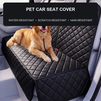 Housse de siège auto imperméable pour chien en tissu Oxford, protection de siège arrière pour animaux de compagnie, antidérapante, résistante aux rayures, tapis de banquette pour voitures et SUV