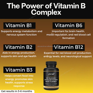 Cápsulas para el cabello bloqueadoras de DHT de etiqueta privada con Saw Palmetto 500mg Biotina <span class=keywords><strong>10000</strong></span> Suplemento para el cabello Regrow Hair 60 Cápsulas - Product Image 2