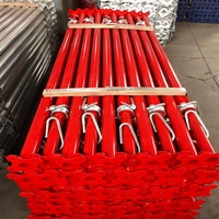 Puntal de Acero Ajustable UK 1800-3000 48/40 para Encofrado de Construcción, Galvanizado y Pintado, Puntal de Apuntalamiento de Acero para Andamios Modernos