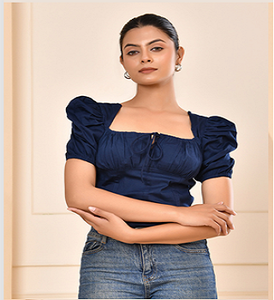 Top Estivo Intrecciato con Stampa per Donne, Leggero, Morbido e Comodo, Ideale per Feste, Picnic e Viaggi - Product Image 4