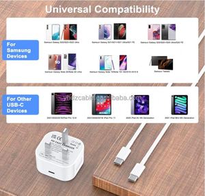 Best Selling 20W USB <b>C</b> Travel Wall Charger UK Plug PD3.0 TYPE <b>C</b> Fast <b>Charging</b> Head Android Adapter for iPhone 14 13 12 - Product Image 5