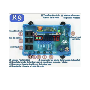 R9 Anti Shock Protector Device For Amusement Arcade Game Fighting Machine Arcade Game Machine Anti Shock Card Cheating Device - Product Image 2