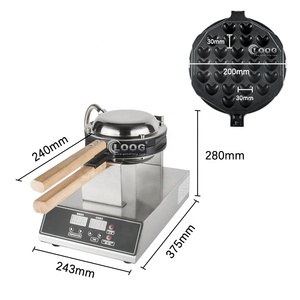 2019 el más nuevo Digital inteligente de máquina de gofres comercial/en forma de corazón de Hong Kong huevo Waffle Maker - Product Image 6