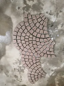 Trung quốc màu tím nâu <span class=keywords><strong>Granite</strong></span> ổ đĩa cách Patio sân sau lưới lát đá - Product Image 3