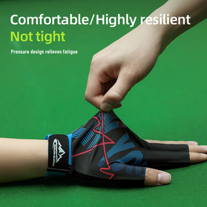 GOLOVEJOY XG77 Oem guanti da biliardo traspiranti a <span class=keywords><strong>3</strong></span> dita guanti da biliardo a sinistra o a destra - Product Image 6