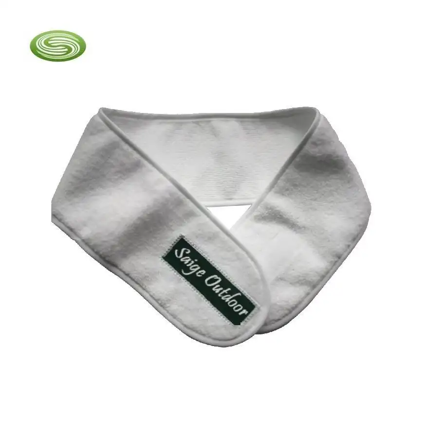 Logotipo personalizado Terry Toalha Headband Terrycloth Headband Compra Agente +