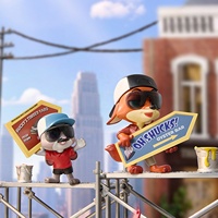 Caja Sorpresa Original MINISO Zootopia Disguise Partner Series, Figuras de Anime de Moda, Caja Misteriosa Coleccionable