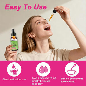 OEM/ODM Gotas de Péptidos de Colágeno Orgánico Bajo en Azúcar con Vitamina C, Apoyo para la Salud de Uñas y Cabello, Calma y Suaviza la Piel para la Belleza de Adultos - Product Image 2