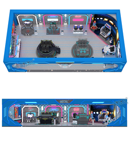 Parc à thème du monde 9D VR de réalité virtuelle de parc d'attractions avec des jeux électroniques de VR - Product Image 3