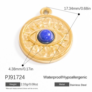 Collar de Acero Inoxidable Chapado en Oro de 18k de Alta Gama para Mujer, Resistente al Agua, con Colgante, Nuevo, Accesorio de Moda DIY - Product Image 6