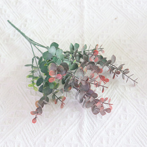 Plante d'eucalyptus artificielle Kch 30 cm en plastique, verdure pour la décoration intérieure et les accessoires de mariage - Product Image 3
