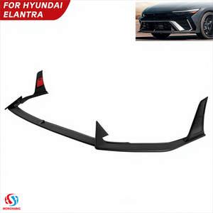 Splitter Aerodinamico Personalizzato per Paraurti Anteriore Hyundai Elantra N o N-Line 2024 2025, Produzione HONGHANG - Product Image 1