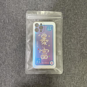 Swimming Clothes Packing Cute T Shirt Custom Logo Reusable High Quality New Garment <b>Bag</b> Frosted Zipper <b>Bag</b> - Product Image 3